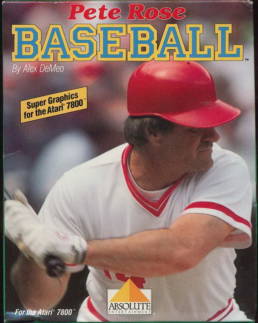Pete Rose Baseball (USA) 7800 Game Cover